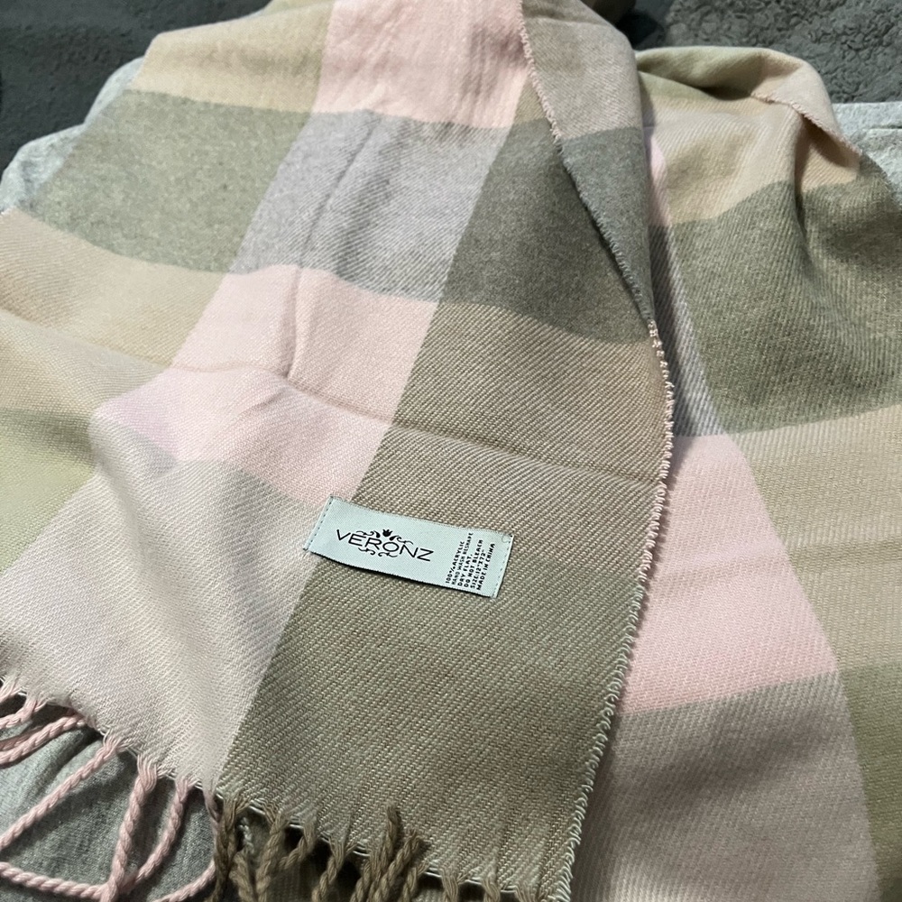 3 new plaid scarves